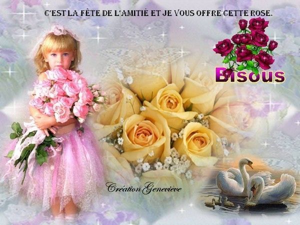 Merci mon amie geneviève de ton amitié