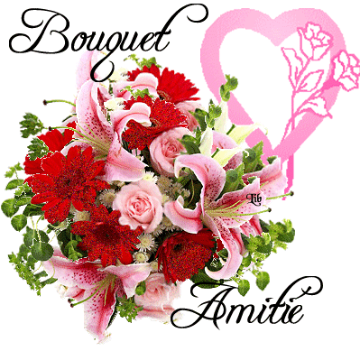 Bouquet  Amitié de jolie roses