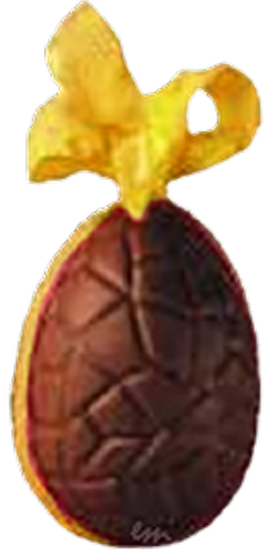 Tube oeuf de Pâques