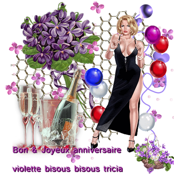 Anniversaire Et Fete De Violette